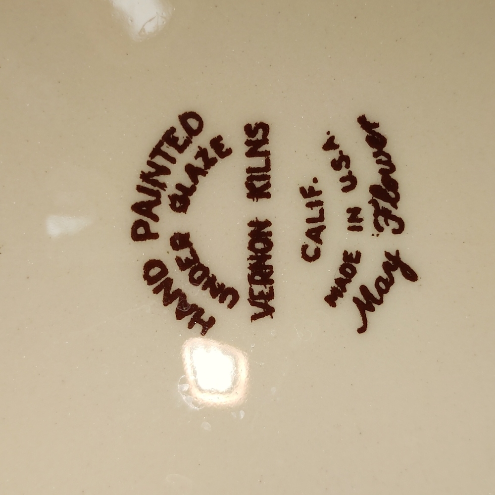A beautiful 10in plate - Picture 3 of 3
